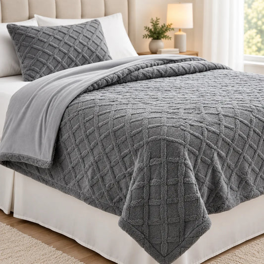 Couverture lestée douce 9kg